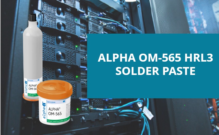 ALPHA OM 565 HRL3 Solder Paste 10MAR22