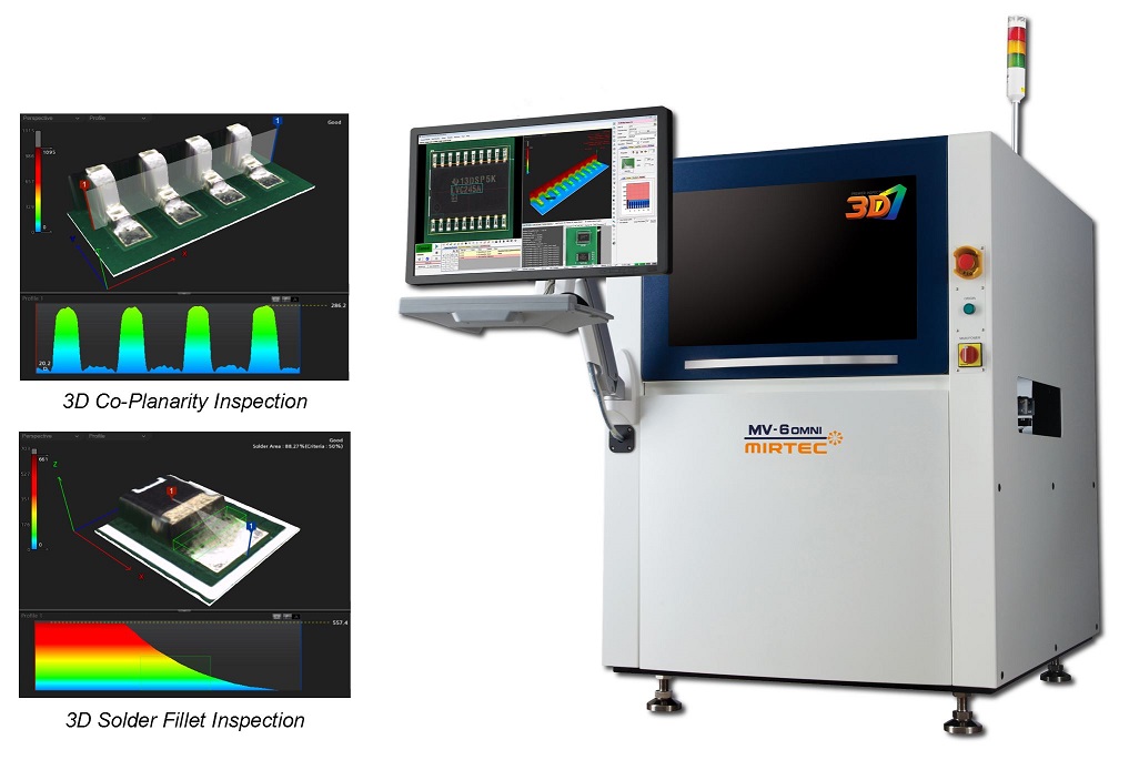 MIRTEC MV 6 OMNI 3D AOI Series